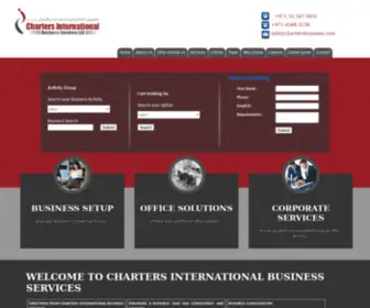 Chartersbusiness.com(Business Setup in Dubai) Screenshot