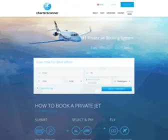 Charterscanner.com(Business Jet Charter) Screenshot