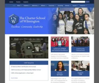 Charterschool.org(The Charter School of Wilmington) Screenshot