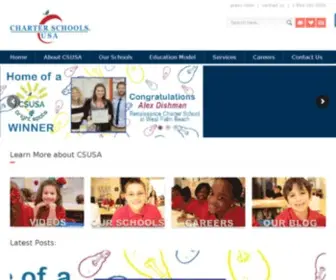 Charterschoolsusa.com(Charter Schools USA) Screenshot
