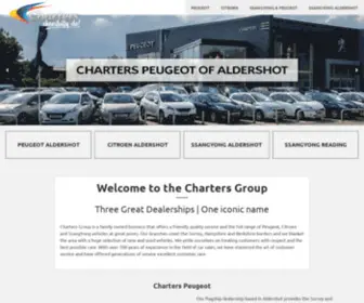 Chartersgroup.com Screenshot