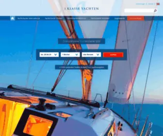 Charterzentrum.de(Klasse Yachtcharter) Screenshot