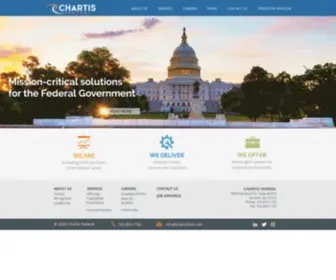 Chartisfed.com(Chartis Federal) Screenshot