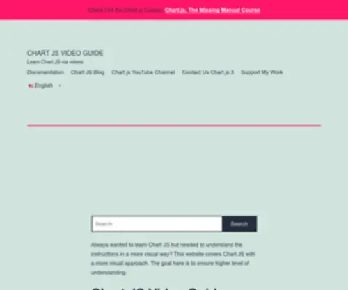 Chartjs3.com(Learn Chart JS via videos) Screenshot