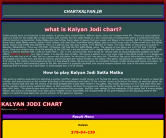 Chartkalyan.in(Kalyan Chart) Screenshot