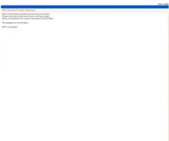 Chartonline.com(Web session problem detected) Screenshot