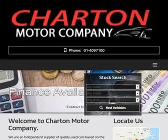 Chartonmotorcompany.ie(Used Cars Dublin) Screenshot