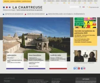 Chartreuse.org(La Chartreuse) Screenshot
