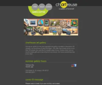 Chartreuseartgallery.com(Chartreuse Art Gallery) Screenshot