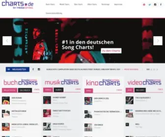 Charts.de(Die aktuellsten Charts für Deutschland) Screenshot