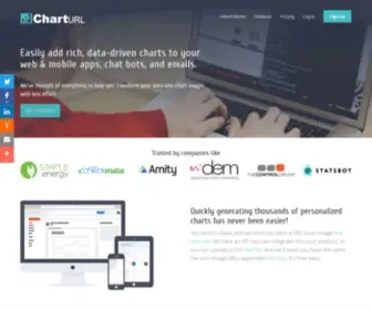 Charturl.com(A Google Image Charts Alternative for emails) Screenshot