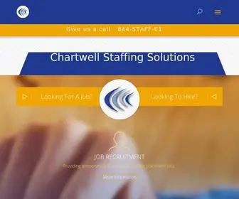 Chartwellstaff.com(Chartwell Staffing Solutions) Screenshot