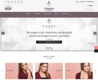 Charujewelsonline.com(CHARU JEWELS) Screenshot