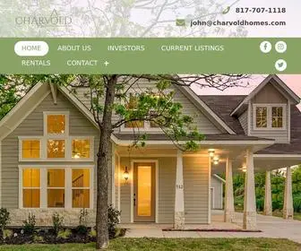 Charvoldhomes.com(Charvold Homes) Screenshot