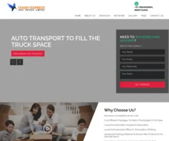 Charyexpress.in(Chary Express) Screenshot