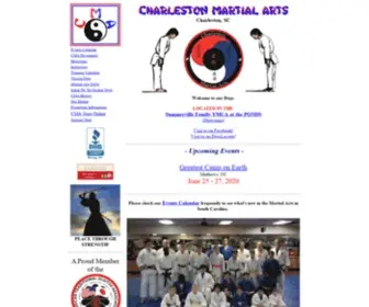 Chas-MA.com(Charleston Martial Arts) Screenshot