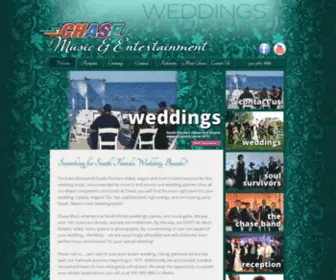 Chase-Music.com(Chase Music & Entertainment Miami FL South Florida Wedding Bands) Screenshot