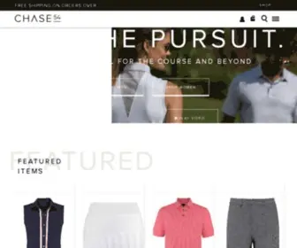 Chase54.com(High Quality Golf and Athletic Apparel) Screenshot