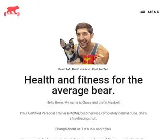 Chasebarron.com(Pittsburgh Fitness Trainer for Normal People) Screenshot