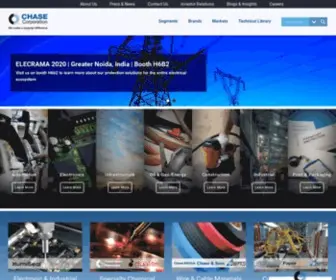 Chasecorp.com(High Performance Coatings) Screenshot