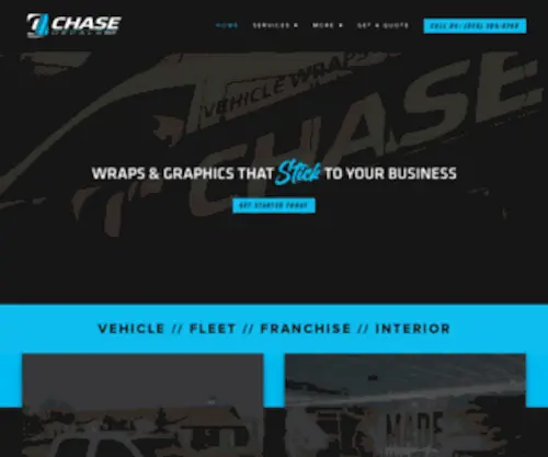 Chasedecals.com(Chase Decals) Screenshot