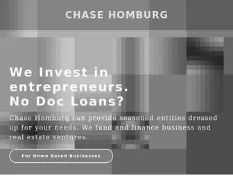 Chasehomburg.com(Chase Homburg) Screenshot