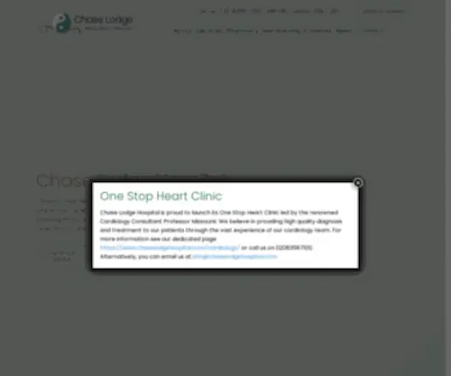 Chaselodgehospital.com(Chase Lodge Hospital) Screenshot