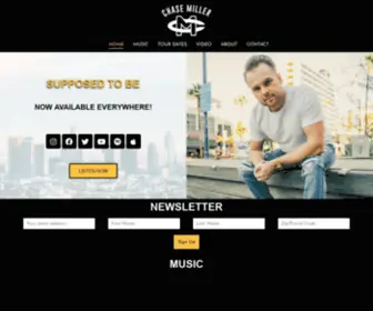 Chasemillertime.com(Chase Miller) Screenshot