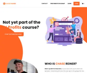 Chasereiner.com(Chase Reiner) Screenshot