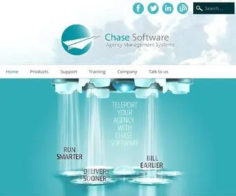 Chasesoftware.biz(Advertising Agency Solutions) Screenshot