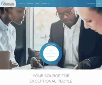 Chasesource.com(Houston Recruiting Agency) Screenshot