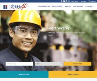 Chasestaffing.com(Chase Professionals) Screenshot