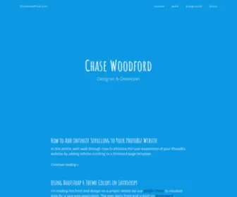 Chasewoodford.com(Chase Woodford) Screenshot