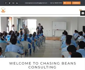 Chasingbeansconsulting.com(Best IELTS Coaching in Ahmedabad) Screenshot