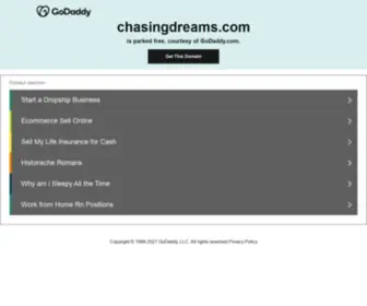 Chasingdreams.com(Registration Technologies) Screenshot