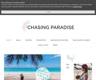 Chasingparadise.de(Reiseblog) Screenshot