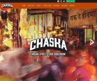 Chaska.com(Indian Street Food Obsession) Screenshot