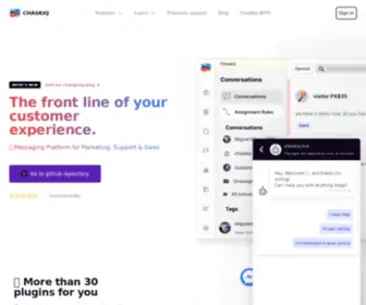 Chaskiq.io(chaskiq) Screenshot