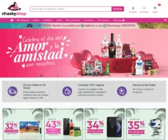 Chaskyshop.com(Tienda) Screenshot