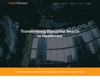 Chasmpartners.com(Landing) Screenshot