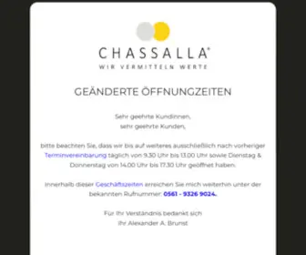 Chassalla-Edelmetalle.de(CHASSALLA®) Screenshot