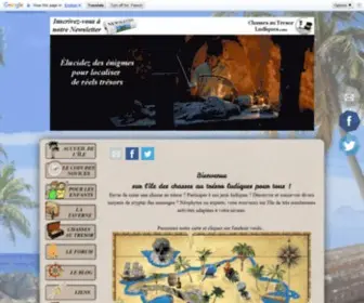 Chassesautresorludiques.com(Accueil) Screenshot