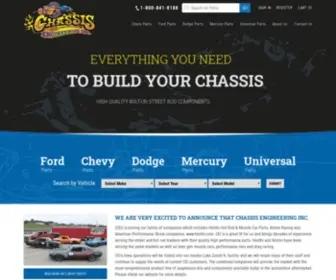 Chassisengineeringinc.com(Chassis Engineering Home) Screenshot