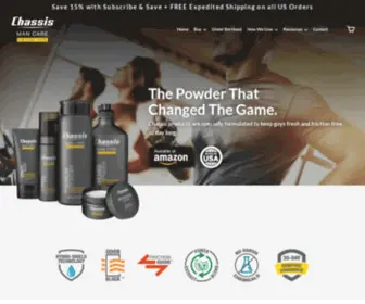 Chassisformen.com(Chassis® Premium Powder) Screenshot