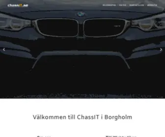 Chassit.se(Bilverkstad i Borgholm & bildelar samt reservdelar på nätet ChassIT) Screenshot