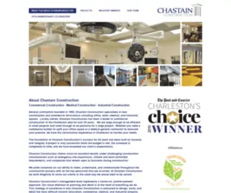 Chastainconstruction.com(Chastain Construction) Screenshot