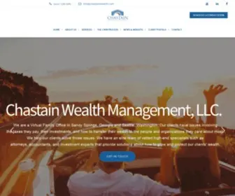 Chastainwealth.com(Chastain Wealth Management) Screenshot