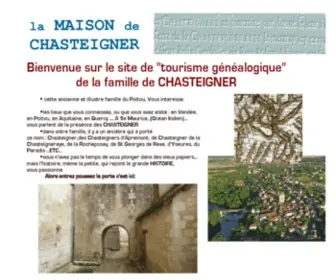 Chasteignerdelarocheposay.fr(évêque de poitiers) Screenshot