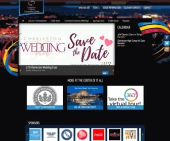 ChaswVccc.com(Charleston Coliseum & Convention Center) Screenshot