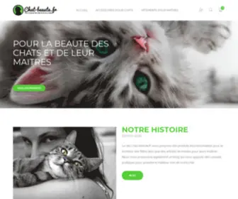 Chat-Beaute.fr(Create an Ecommerce Website and Sell Online) Screenshot